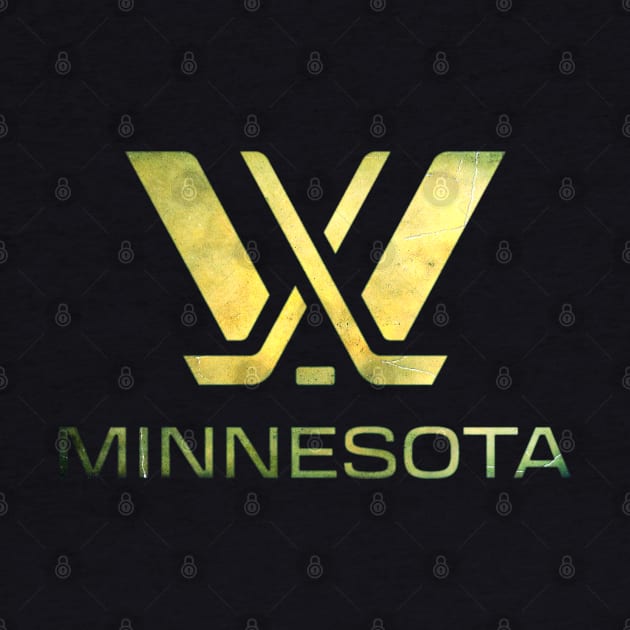 PWHL - Minnesota Distressed by INLE Designs